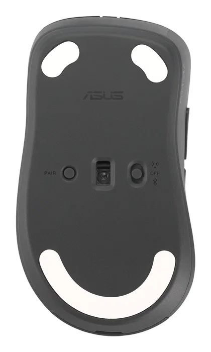 Asus MD102 V2 Ratón Inalámbrico Bluetooth y RF 1600 DPI Gris Oscuro
