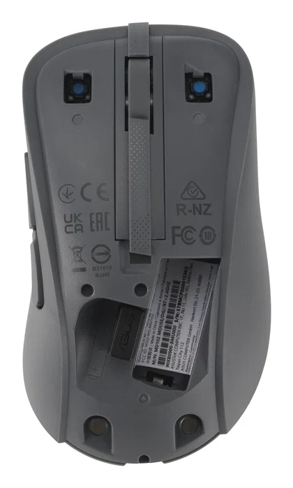 Asus MD102 V2 Ratón Inalámbrico Bluetooth y RF 1600 DPI Gris Oscuro