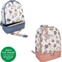 Mochila Iris Rico 2 en 1 Animals/ Capacidad 5L/ Colores Surtidos
