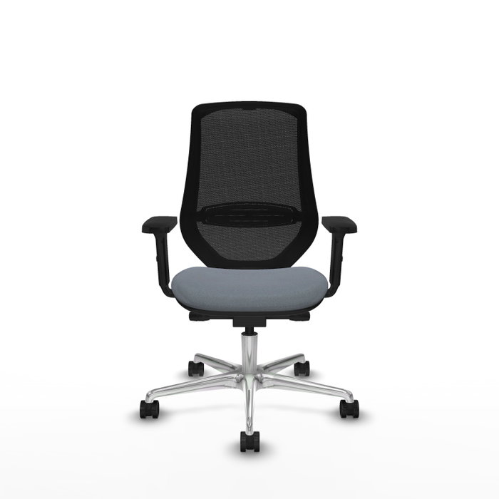 PIQUERAS Y CRESPO Silla de oficina Mardos con mecanismo Sincro/Traslack, Gris y Negro PIQUERAS Y CRESPO Silla de oficina Mardos con mecanismo Sincro/Traslack, Gris y Negro