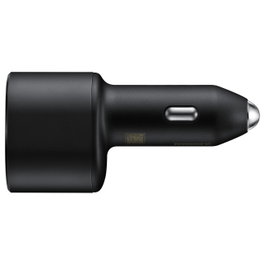 SAMSUNG Cargador de coche EP-L5300XBEGWW con USB-C y carga rápida, Negro