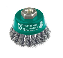 FECIN Taza trenzada F-25/ 65/M14/0,50