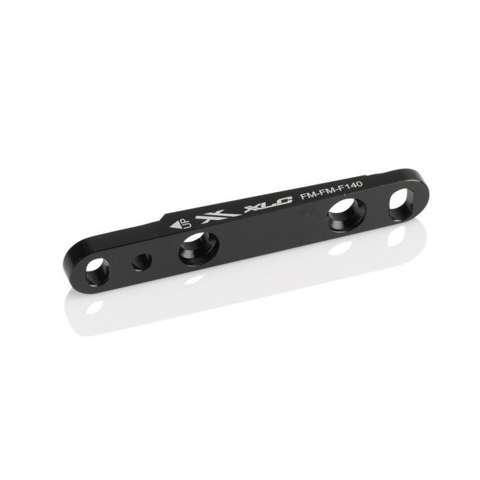 XLC Adaptador Flat Mount BR-X67/69 para frenos, procesamiento CNC, color negro/plata, 12 g XLC Adaptador Flat Mount BR-X67/69 para frenos, procesamiento CNC, color negro/plata, 12 g