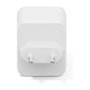 Digitus Cargador USB GaN 100W, Cargador Rápido 3 Puertos (2 USB-C, 1 USB-A), Interior, 100-240V, Blanco, Compatibilidad Universal, Protección