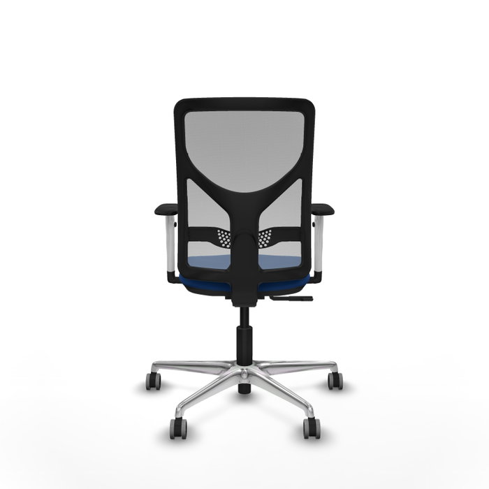PIQUERAS Y CRESPO Silla de oficina Motilla con mecanismo Sincro, Azul y Gris PIQUERAS Y CRESPO Silla de oficina Motilla con mecanismo Sincro, Azul y Gris