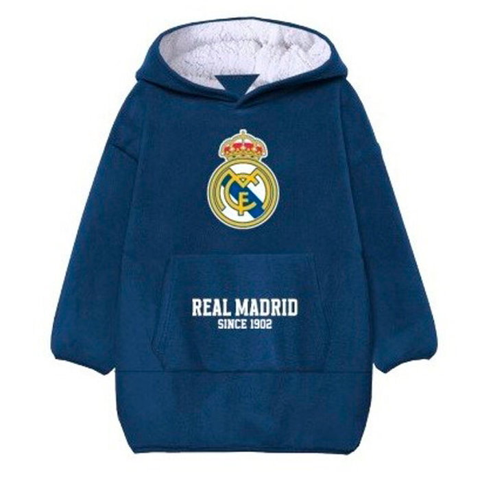 Real Madrid Bata Sudadera Oversize para Adulto Real Madrid Bata Sudadera Oversize para Adulto