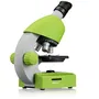 Bresser Microscopio JUNIOR 40x-640x con Iluminación LED, Kit de Experimentación Verde BRE8851300B4K000