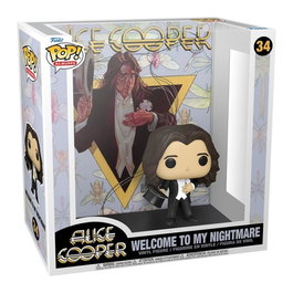 Funko Pop Figura Álbum Alice Cooper Welcome 9 cm Vinilo
