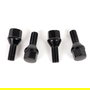 Omp Tornillos de Rueda M12x1.25 Cónicos Largo 28mm Llave 19mm Negro Din 10.9 OMPS09531201