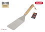 Algon Bbq Espátula de Barbacoa de Madera 34 cm para Parrillas y Asados (12 Unidades)
