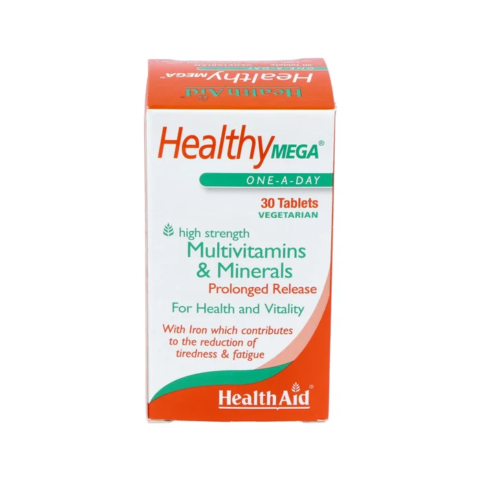 HEALTHAID HealthyMega 30 comprimidos de liberación prolongada HEALTHAID HealthyMega 30 comprimidos de liberación prolongada