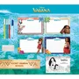 Liscianigiochi LIS8008324117512 Kit de Dibujo Estudio de Bolsillo Moana 2, con Pizarras Borrables, Guía de Instrucciones, para Edad 3+ Años