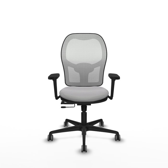 PIQUERAS Y CRESPO Silla de oficina Jorquera Gris claro y Blanco PIQUERAS Y CRESPO Silla de oficina Jorquera Gris claro y Blanco