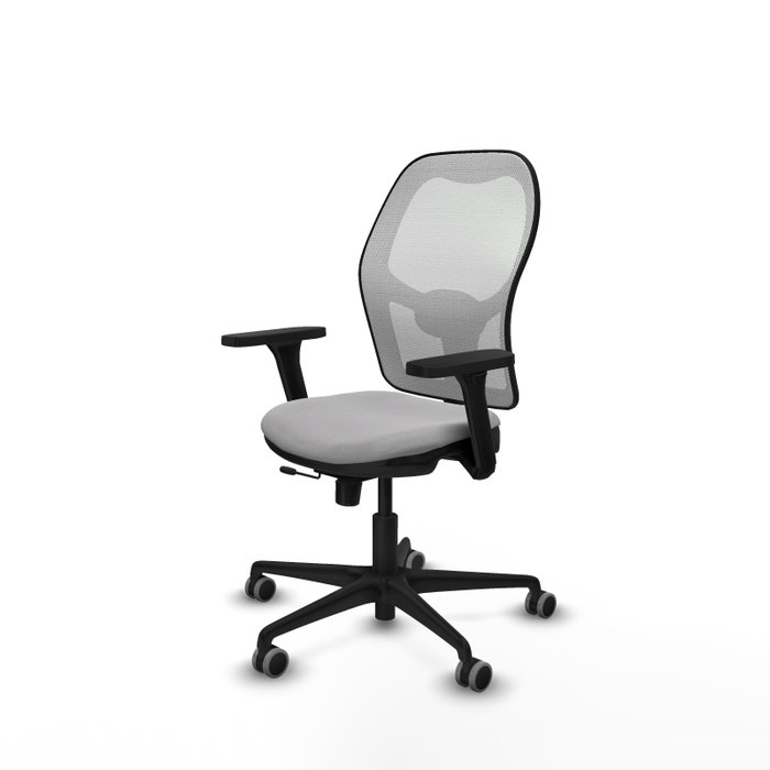 PIQUERAS Y CRESPO Silla de oficina Jorquera Gris claro y Blanco PIQUERAS Y CRESPO Silla de oficina Jorquera Gris claro y Blanco