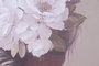 DKD Home Decor Cuadro Lienzo Chica Flores, Pack de 2 unidades