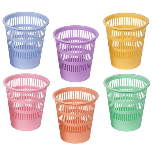 FAIBO Papelera de Rejilla 12 L Surtido Pastel FAIBO Papelera de Rejilla 12 L Surtido Pastel