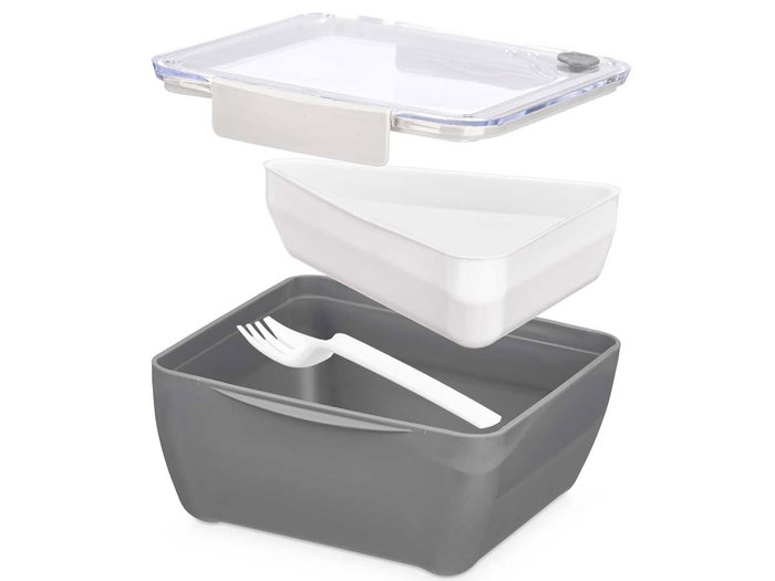 Leknes Fiambrera con Compartimentos Surtidos Colores 450ml + 1.4L - 19.2x8.8x18.7cm (Set de 12) Leknes Fiambrera con Compartimentos Surtidos Colores 450ml + 1.4L - 19.2x8.8x18.7cm (Set de 12)