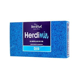 HERDIBEL Dis Nervios 30Amp Suplemento con Aporte de Plantas y Zinc para Función Cognitiva