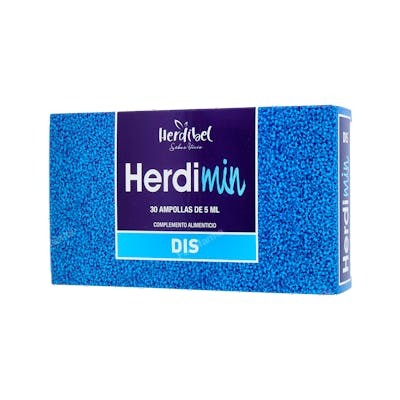 HERDIBEL Dis Nervios 30Amp Suplemento con Aporte de Plantas y Zinc para Función Cognitiva HERDIBEL Dis Nervios 30Amp Suplemento con Aporte de Plantas y Zinc para Función Cognitiva