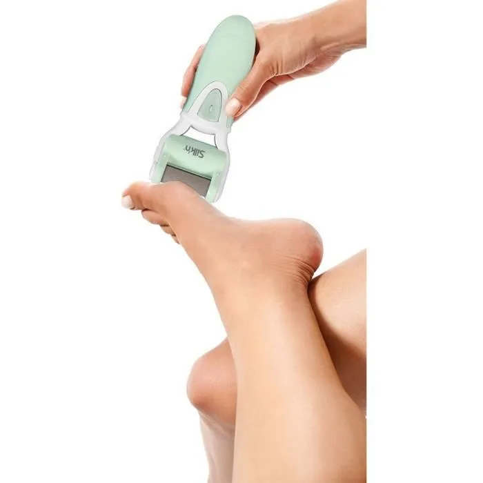 Silk'n SIL8712856053599 Micropedi Húmedo y Seco, Removedor Eléctrico de Callos con 2 Rodillos