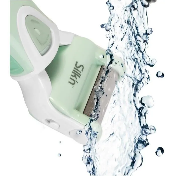 Silk'n SIL8712856053599 Micropedi Húmedo y Seco, Removedor Eléctrico de Callos con 2 Rodillos