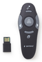 Gembird WP-L-11 Presentador inalámbrico con puntero láser Negro