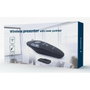Gembird WP-L-11 Presentador inalámbrico con puntero láser Negro