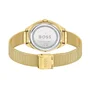 Boss Reloj para Mujer con Esfera Gris y Acero Dorado