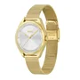 Boss Reloj para Mujer con Esfera Gris y Acero Dorado