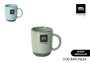 La Mediterranea Surtido de tazas Black Clay 100ml