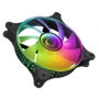Mars Gaming MF-3D Ventilador de PC 12cm ARGB Negro