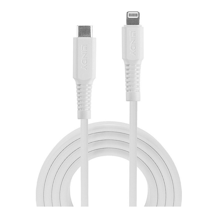 Lindy Cable USB Type C a Lightning 2m Blanco