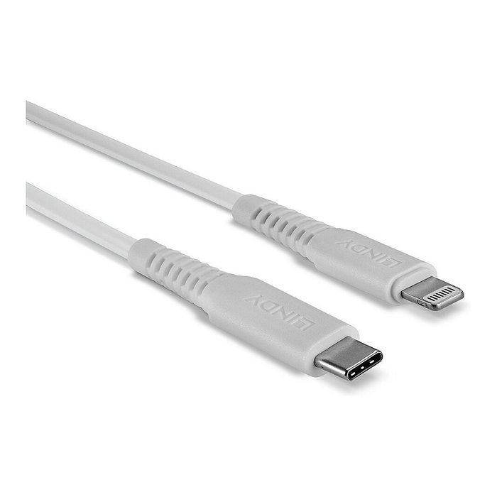 Lindy Cable USB Type C a Lightning 2m Blanco