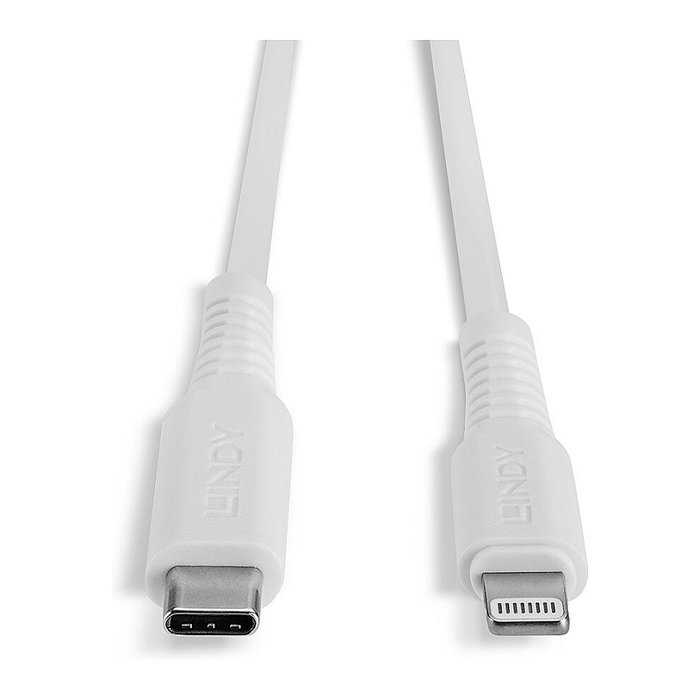 Lindy Cable USB Type C a Lightning 2m Blanco