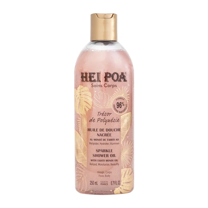 Hei Poa Tresor De Polynesie Sparkling Shower Oil