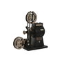 DKD Home Decor Decoración Metal Cineproyector Negro y Plateado