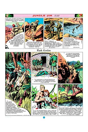 Tebeos Dolmen Editorial S.L. FLASH GORDON & JIM DE LA JUNGLA 1942-1944 (SUNDAY PAGES) inevitable