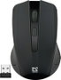 Defender MM-935 RF Ratón Ergonómico Inalámbrico 2.4 GHz Negro 800-1600 DPI