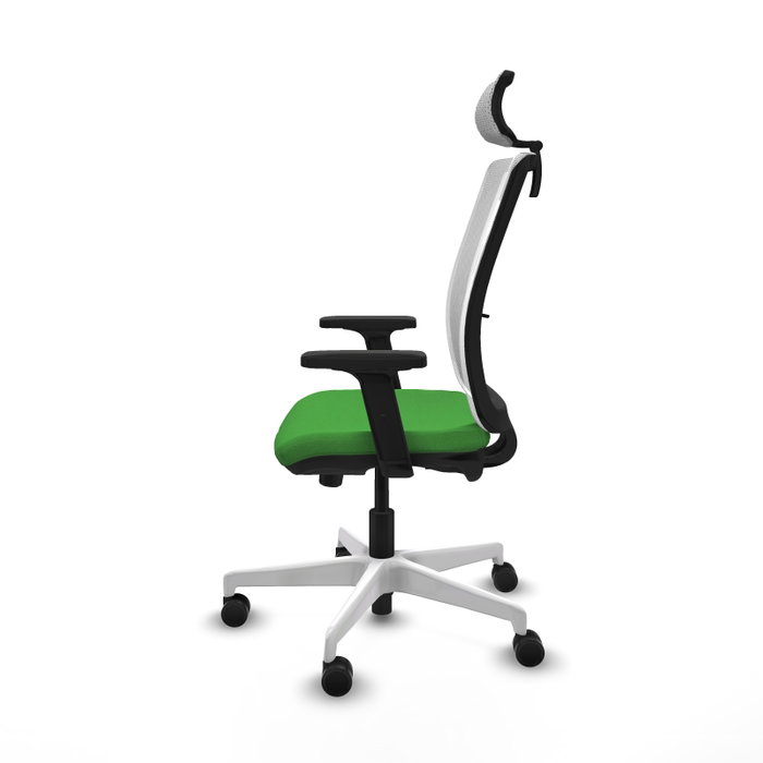PIQUERAS Y CRESPO Silla de oficina Haches Verde y Blanco PIQUERAS Y CRESPO Silla de oficina Haches Verde y Blanco