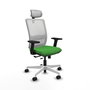 PIQUERAS Y CRESPO Silla de oficina Haches Verde y Blanco