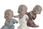 DKD Home Decor Figura de Monje en Resina Surtida