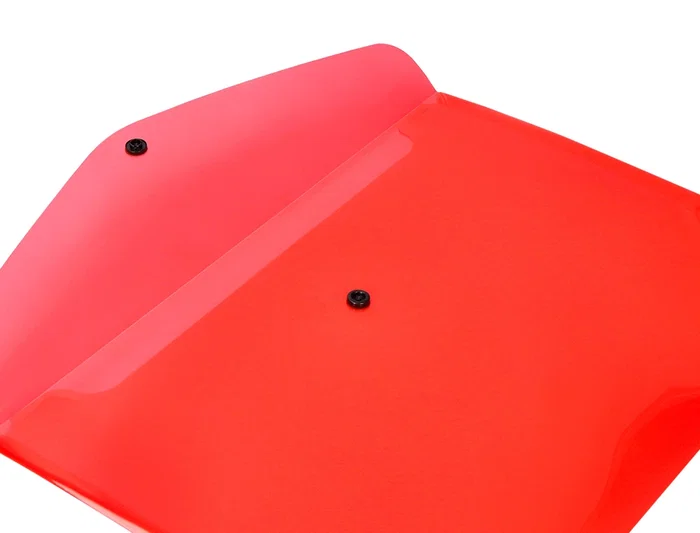 Liderpapel Dossier con Broche Transparente DIN A4 Colores Surtidos Paquete de 5 Unidades