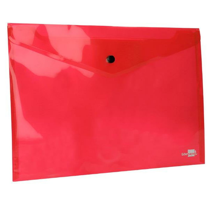 Liderpapel Carpeta Dossier con Broche Transparente Colores Surtidos DIN A4