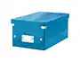 Leitz Caja Click&Store para DVDs Color Azul 8 Litros 206x147x352 mm