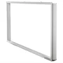 Marco Aluminio Panel LED 120x60Cm Blanco