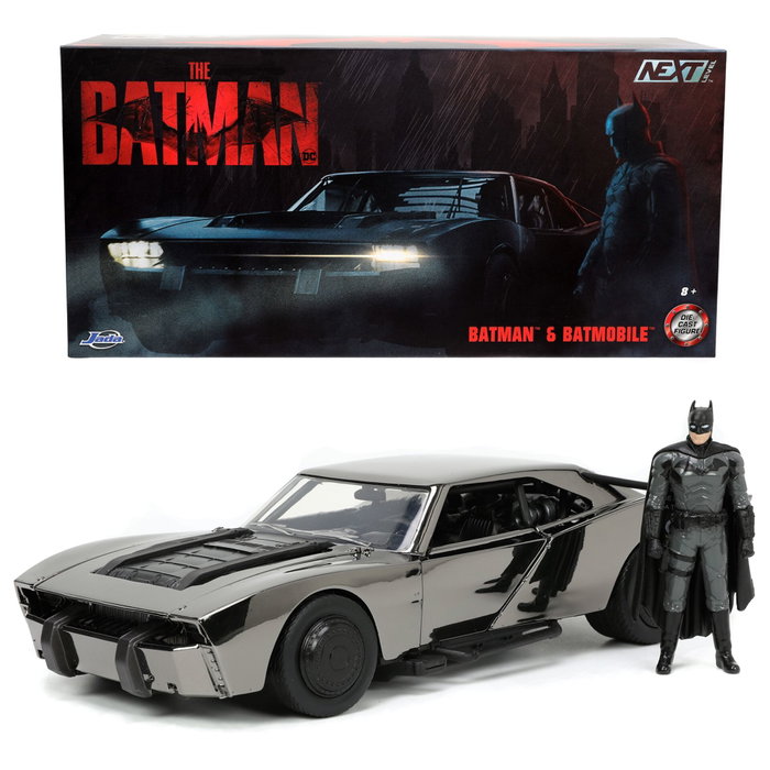 Jada Batman Batmobile 2022 Comic Con 1:24 con Figura de Batman