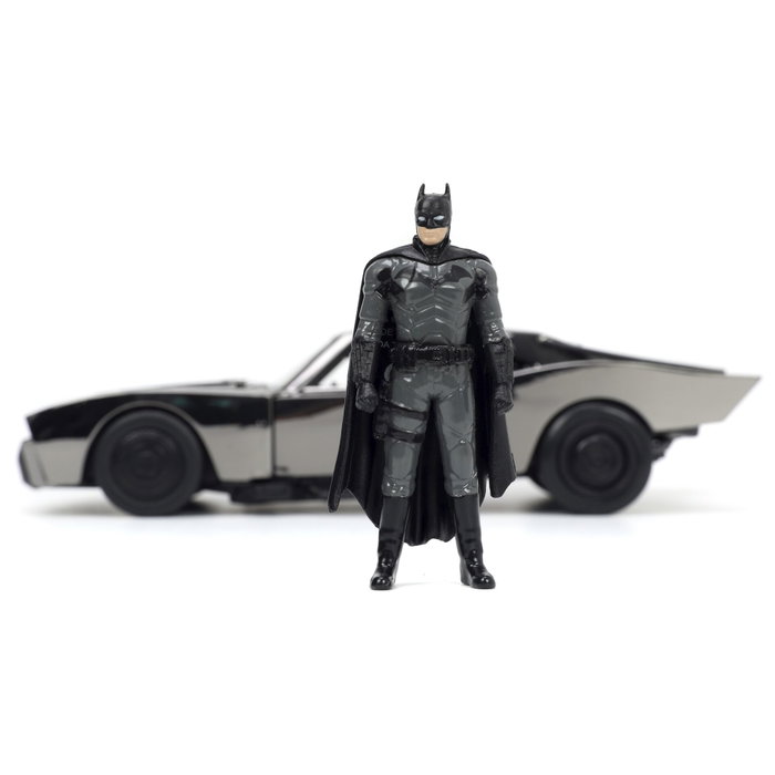 Jada Batman Batmobile 2022 Comic Con 1:24 con Figura de Batman