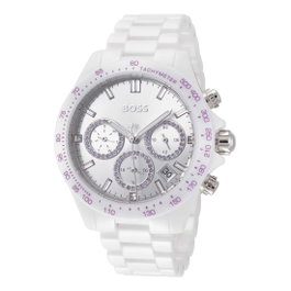 Boss Reloj para Mujer Blanco con Cerámica