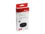 Equip 245500 - Cargador inalámbrico Qi 5W para smartphone, carga rápida, carcasa de aluminio negro ultra-slim, incluye cable USB