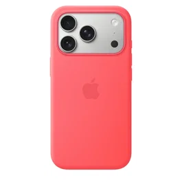 Apple Funda de silicona con MagSafe para iPhone 17 Pro - Guayaba intenso